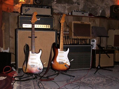 Guitars at the Studio
